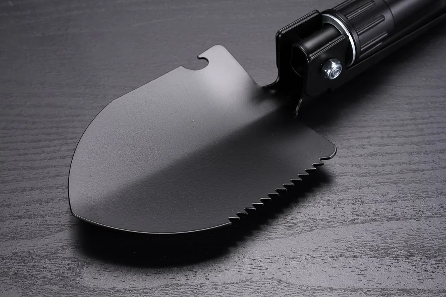 Multi Function Multipurpose folding Shovel, small size camping shovel foldable