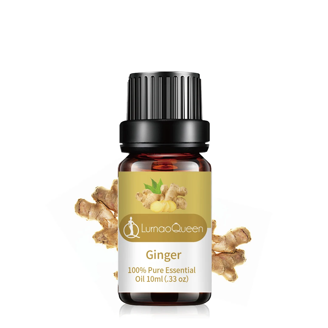 OEM/ODM Guangzhou Factory Relieve Fatigue Soothing 10ml Oil soluble Ginger Water Based Essential Oil Gift