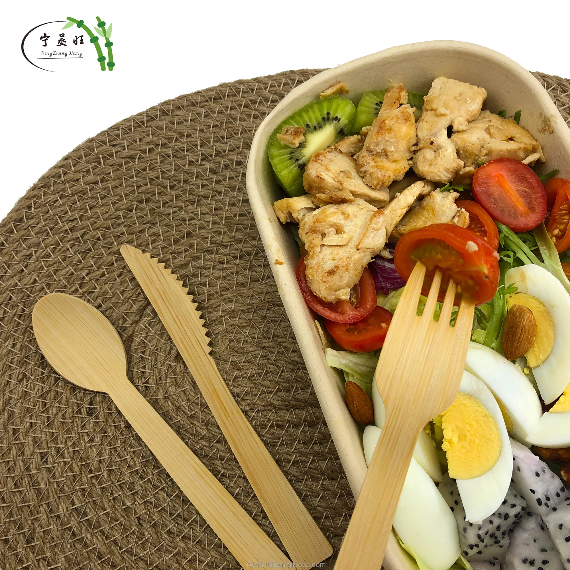 Hot Sale Customized High Quality and Best Price Natural Disposable Wooden Cutlery Knife Spoon Fork Fork