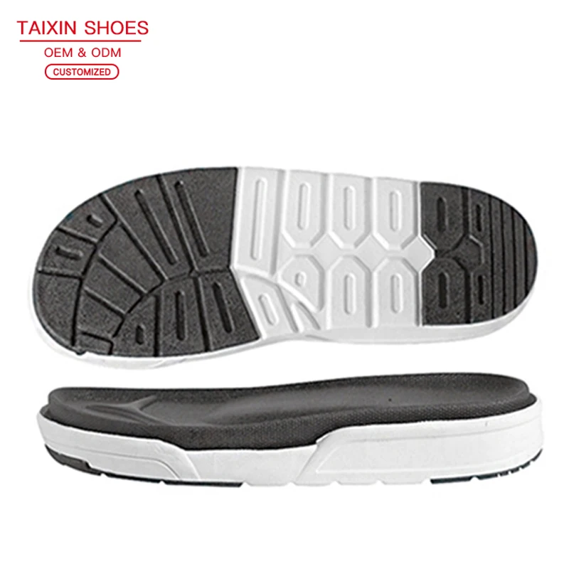 China factory wholesale high quality EVA comfortable sole non-slip TPR casual shoes rubber sports shoe soles