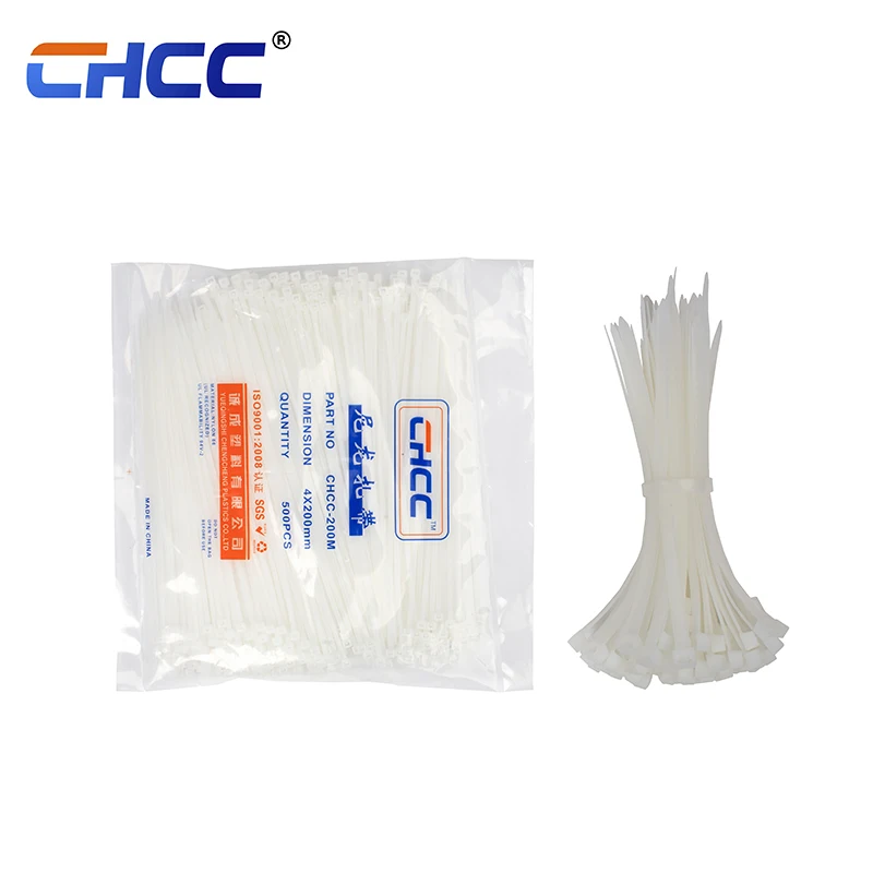 Self Locking Nylon Cable Ties Plastic Zip Ties Tie Wraps