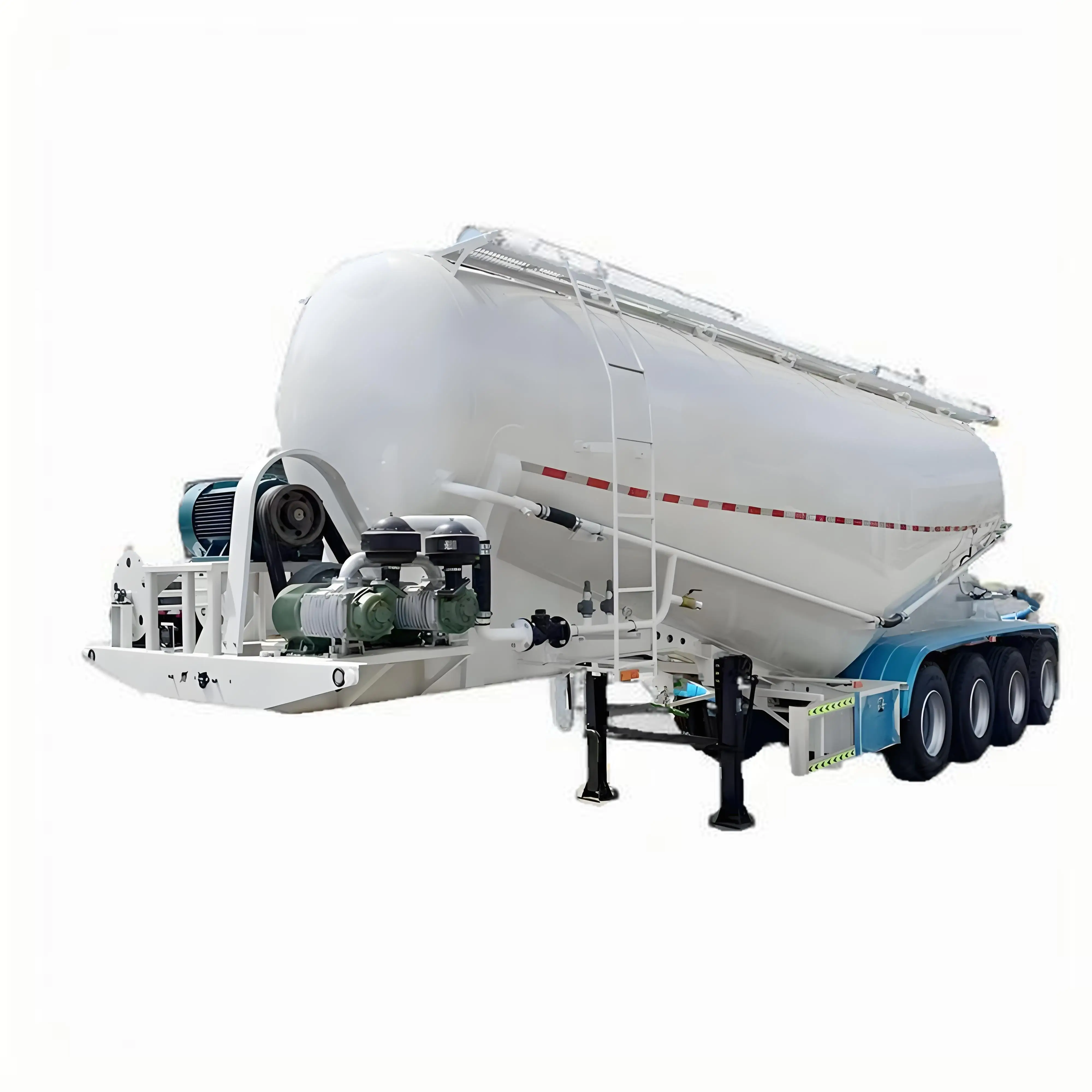 Manufacturer price 3 Alxe  V Shape Dry Bulk Cement Tanker Cement Bulker Tank Semi Trailer