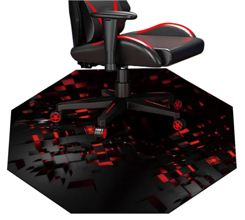 Wholesale Fashion Home Office Protection Floor Gaming Chair Rug mat base mat protector Gaming Rolling Chair Mat