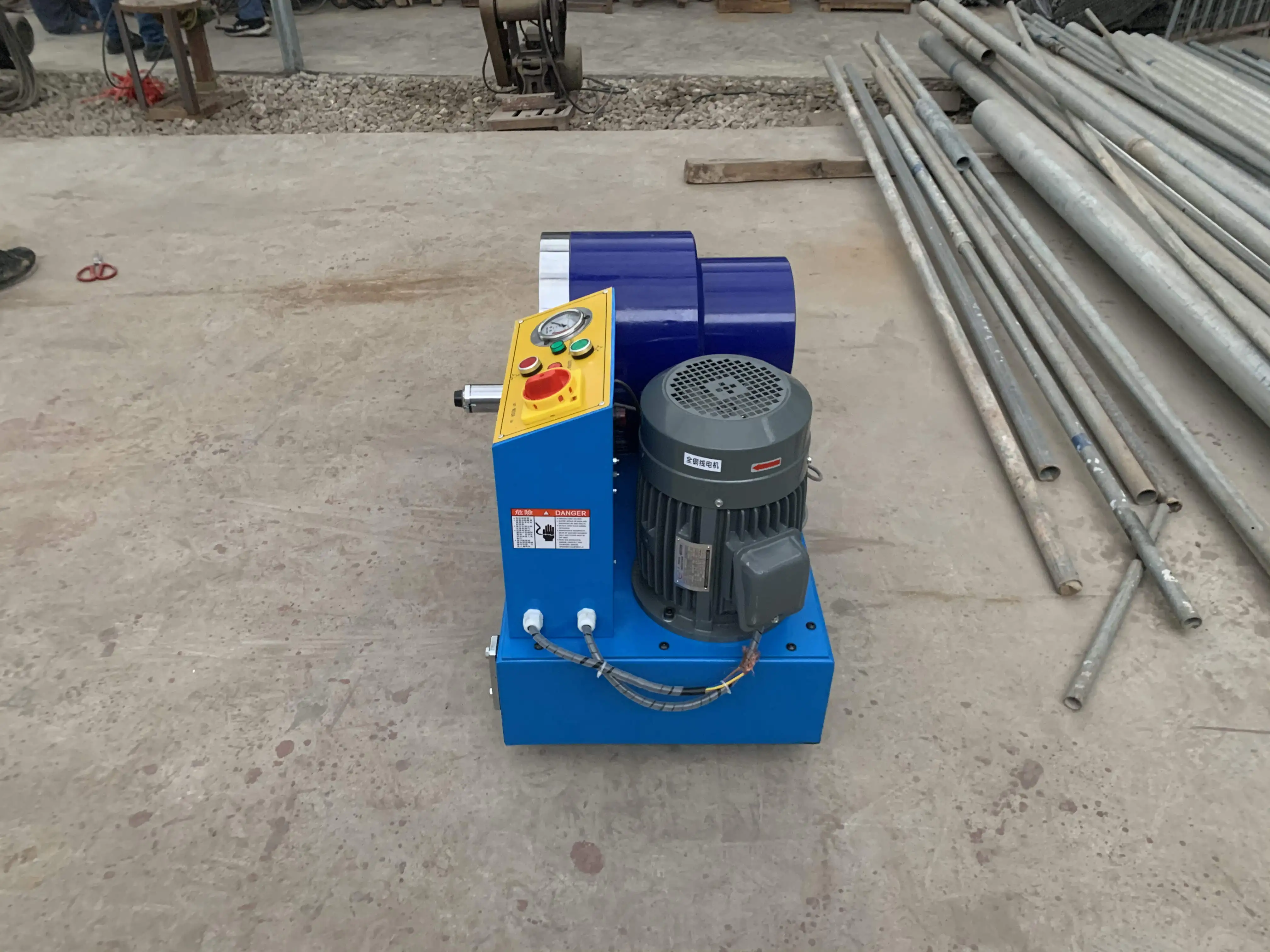  Горячая Распродажа ОБЖИМНАЯ машина DX68 DX69 220 В 380 гидравлический