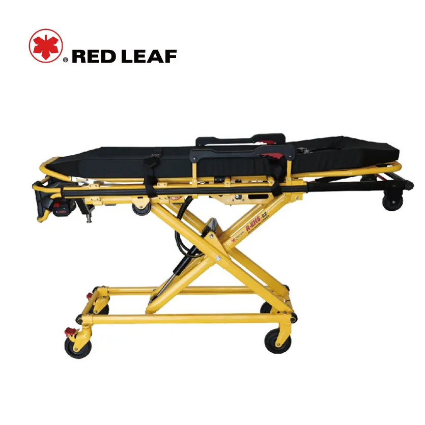 
R-EHS-02 Powered ambulance stretcher electric automatic loading stretcher collapsible 