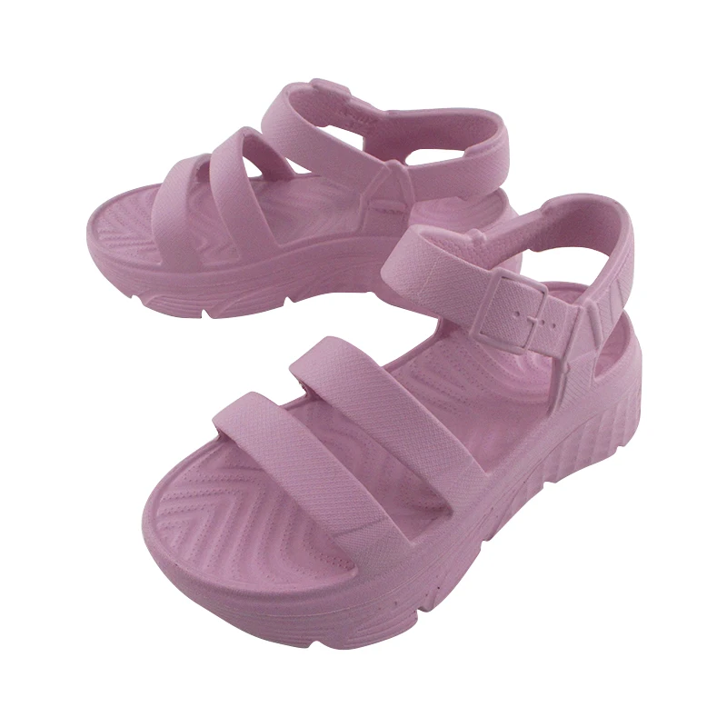 Solar-8 2022 pink fashion slippers for women Korean standard woman beach sandals slip on ladies