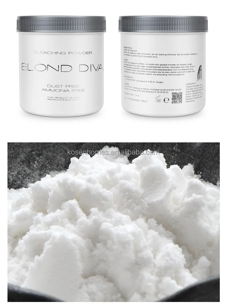 good quality salon use hair bleaching powder lightener manufacturer offer Bulk Bleaching Powder Formula