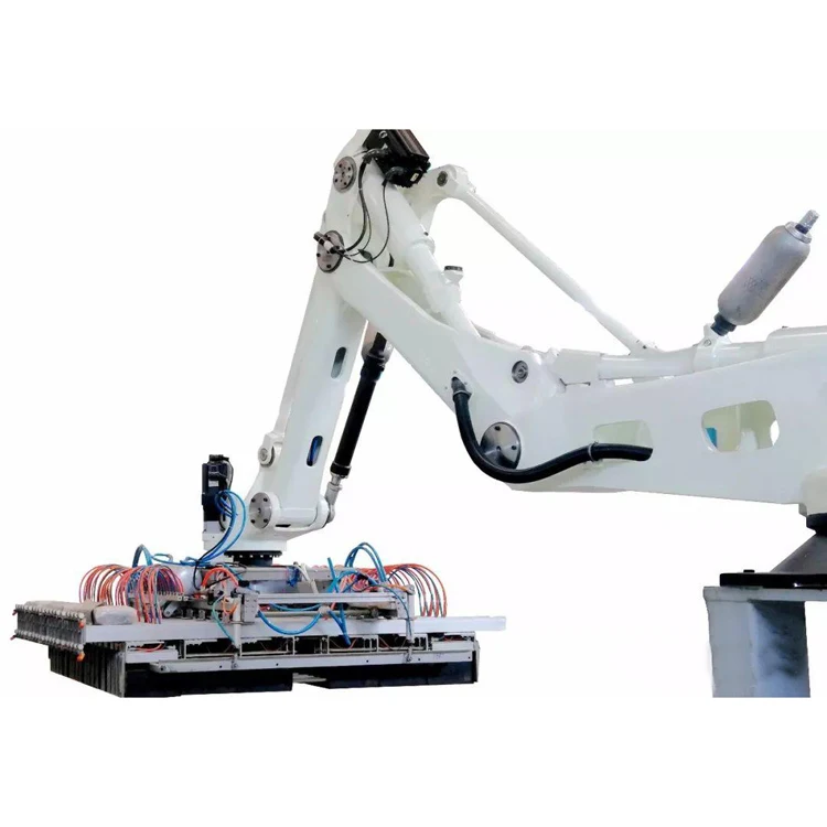 Robotic automatic robot stacking machine for brick factory