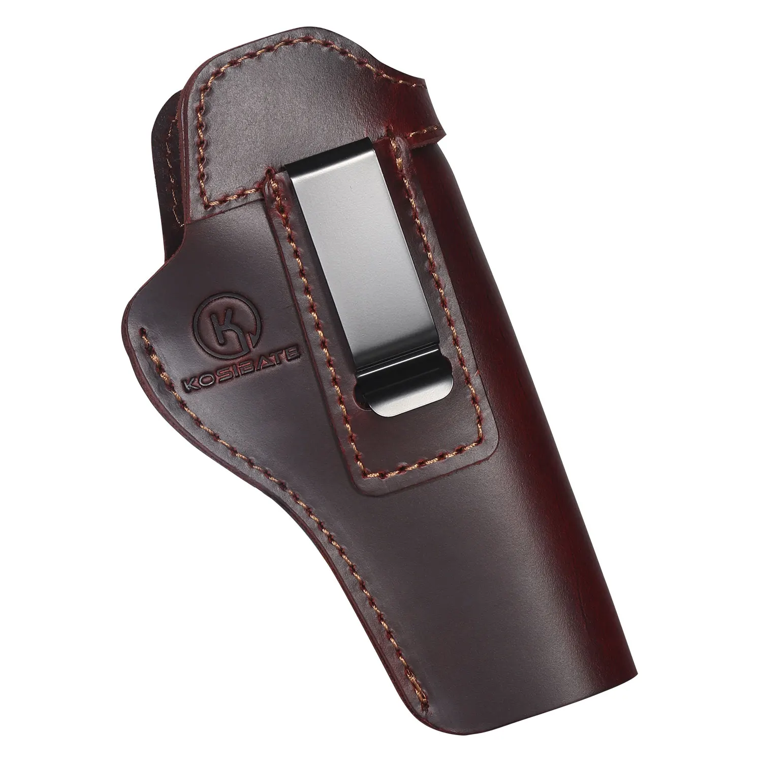Model Tactical IWB Gun Holster Durable Genuine Leather Concealed Carry