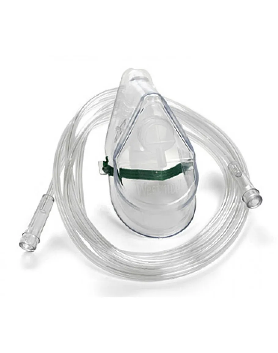 Горячая Распродажа, Одобрено CE и ISO, одноразовое медицинское использование, ПВХ, фабрика, оптовая продажа, кислородная маска с эластичной лентой без латекса