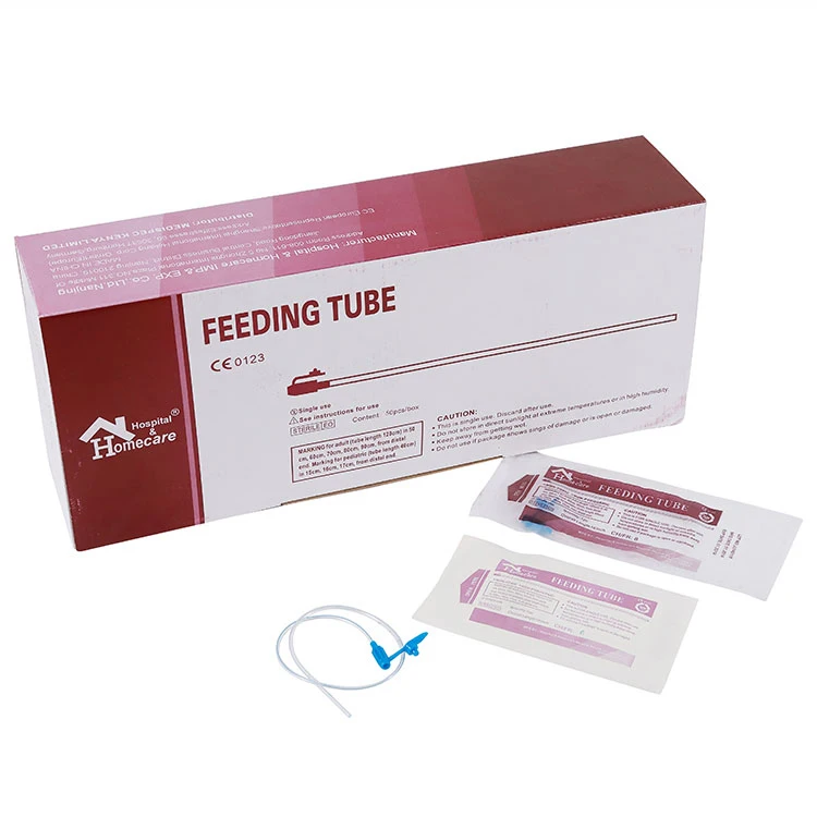 Factory wholesale medical grade PVC disposable sterile feeding tube