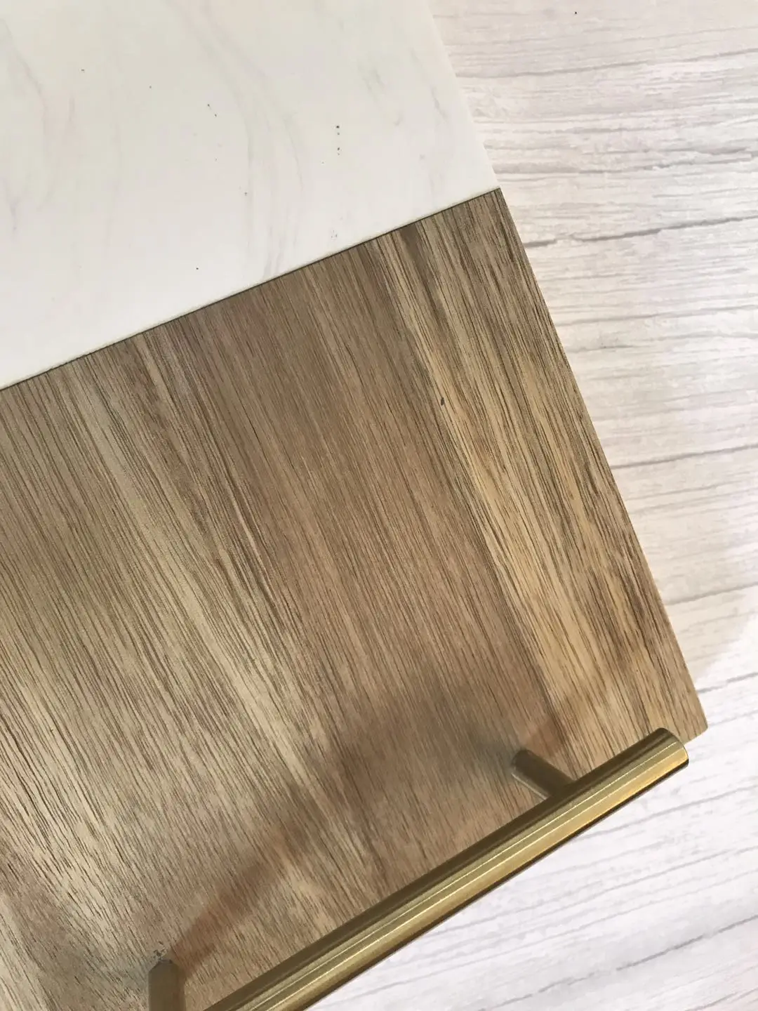 
Hotel Decorations Home Luxury Fruit Pizza Marble Wooden Food Serving Tray 