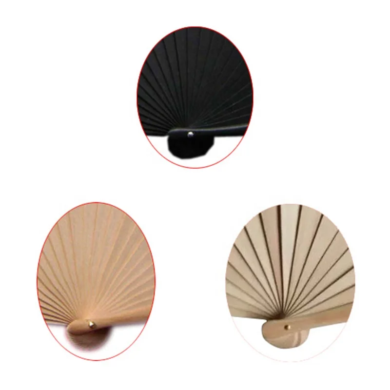 Personalized Printed Art Logo Handfan Favor Fabric Wooden Paper Sublimating Folding Custom Hand Fan for Promotion