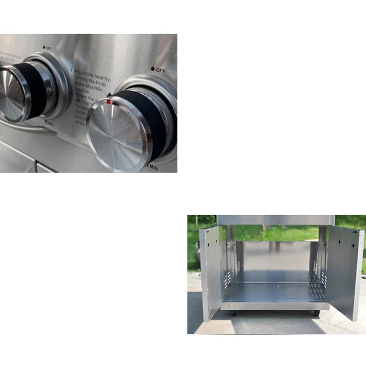 2022 The Most Popular Export Quality Oem Design Assembled Outdoor Stainless Steel Gas Bbq Grill