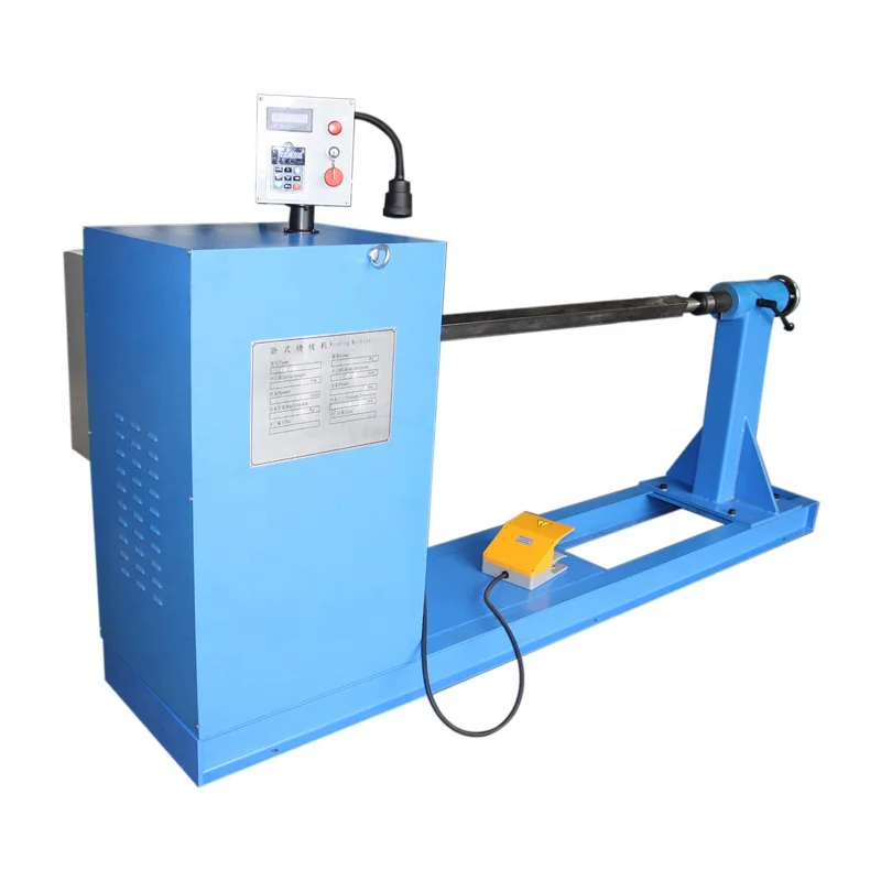 horizontal style coil winding machine