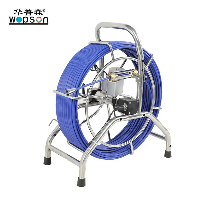 Wopson electronic endoscope oil well inspection usb wifi industrial monitor type borescope camera 2.4inch screen