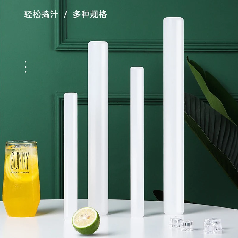 PP Plastic Fruit Muddler Pestles cocktail muddler Lemon Hammer Crush Ice Muddler