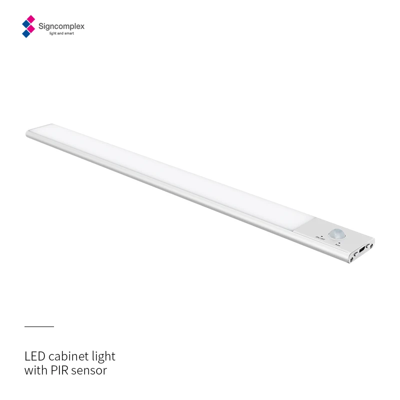 Hot Sensor Switch Powersupply Ultra Thin Motion Sensor Night Light Inside Linear Led Light Under Cabinet Light Led