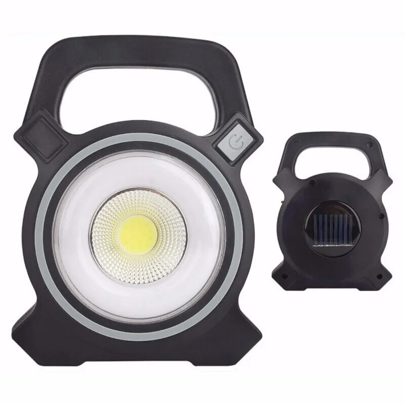 Factory Wholesale 5W COB Portable Camping Lantern Outdoor Waterproof Work Light Solar Led Camping Lights