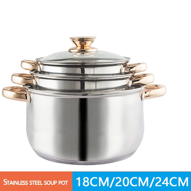 12pcs stainless steel cooking cookware pots and pans sets wok saucepan metal logo custom oem safe pots cover body color handle