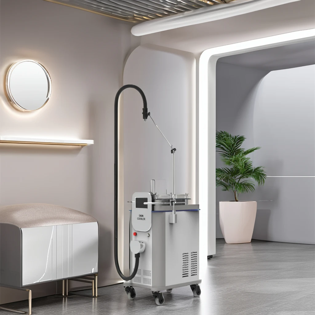 Discounted Price Cryo Technology Beauty Equipment Subzero35 skin Cooler for laser treatment Cryo cool Skin Care  cryo Device