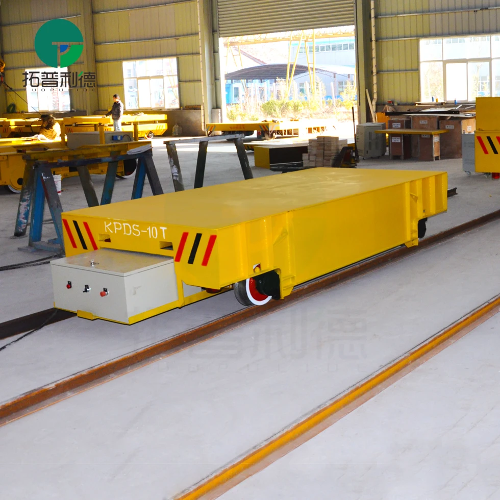  Кирпичная фабрика моторизованная форма Транспортировочная машина рельсовый прицеп для переноса электроэнергии