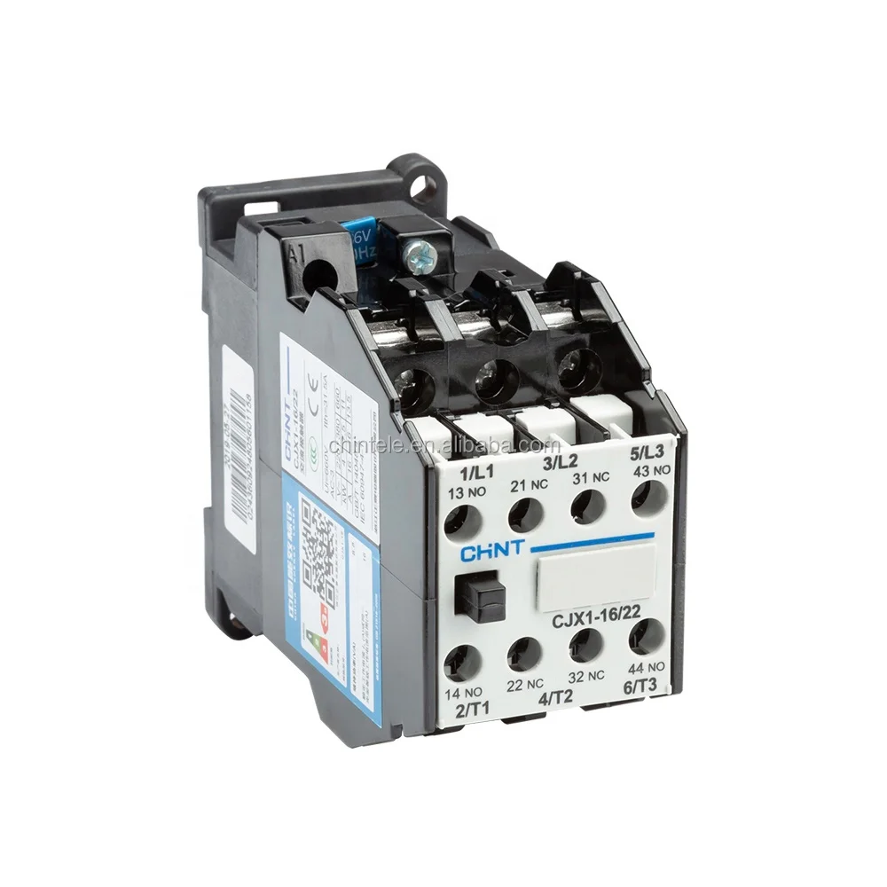 CHINT top quality 32 pieces of iron core general electric ac contactors magnetic 24v 220v