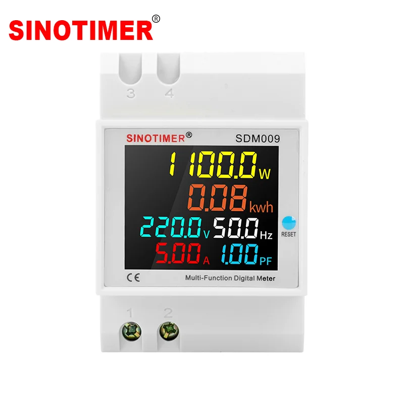 New Design 3P Multifunctional Digital KWH meter with backlight and reset funtion, electric energy meter, Power Meter