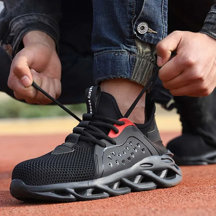 Wholesale Custom Safety Shoes 2025 Anti Slip Oil Water Resist Protective Work Shoes for Industrial Safety Shoes with Steel Toe