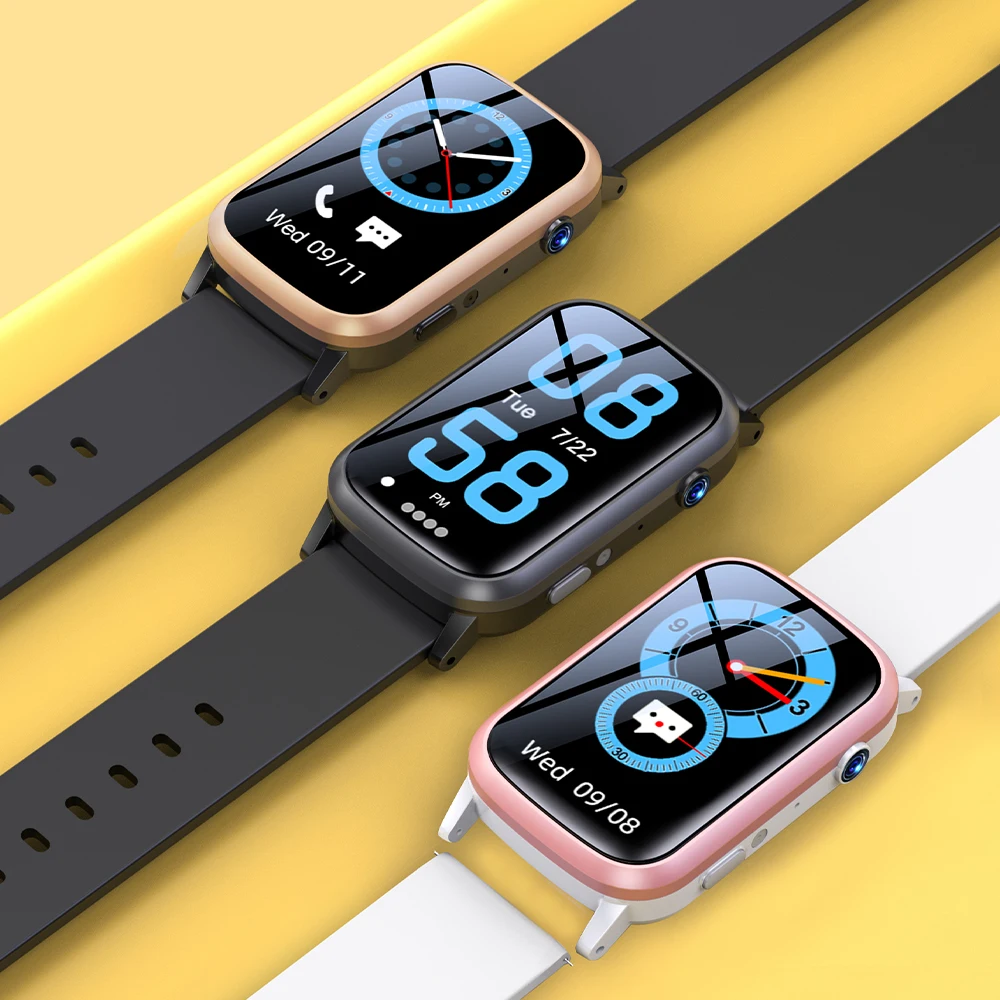 4G smartwatch FA92 SOS Call video call waterproof 1.47 inch Student Teenager Children Camera LBS WIFI GPS smart watch