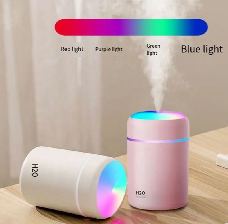Small Portable USB Car Humidifier New Phantom Cup Aromatherapy with Mute Fog Volume Smart Perfume Dispenser
