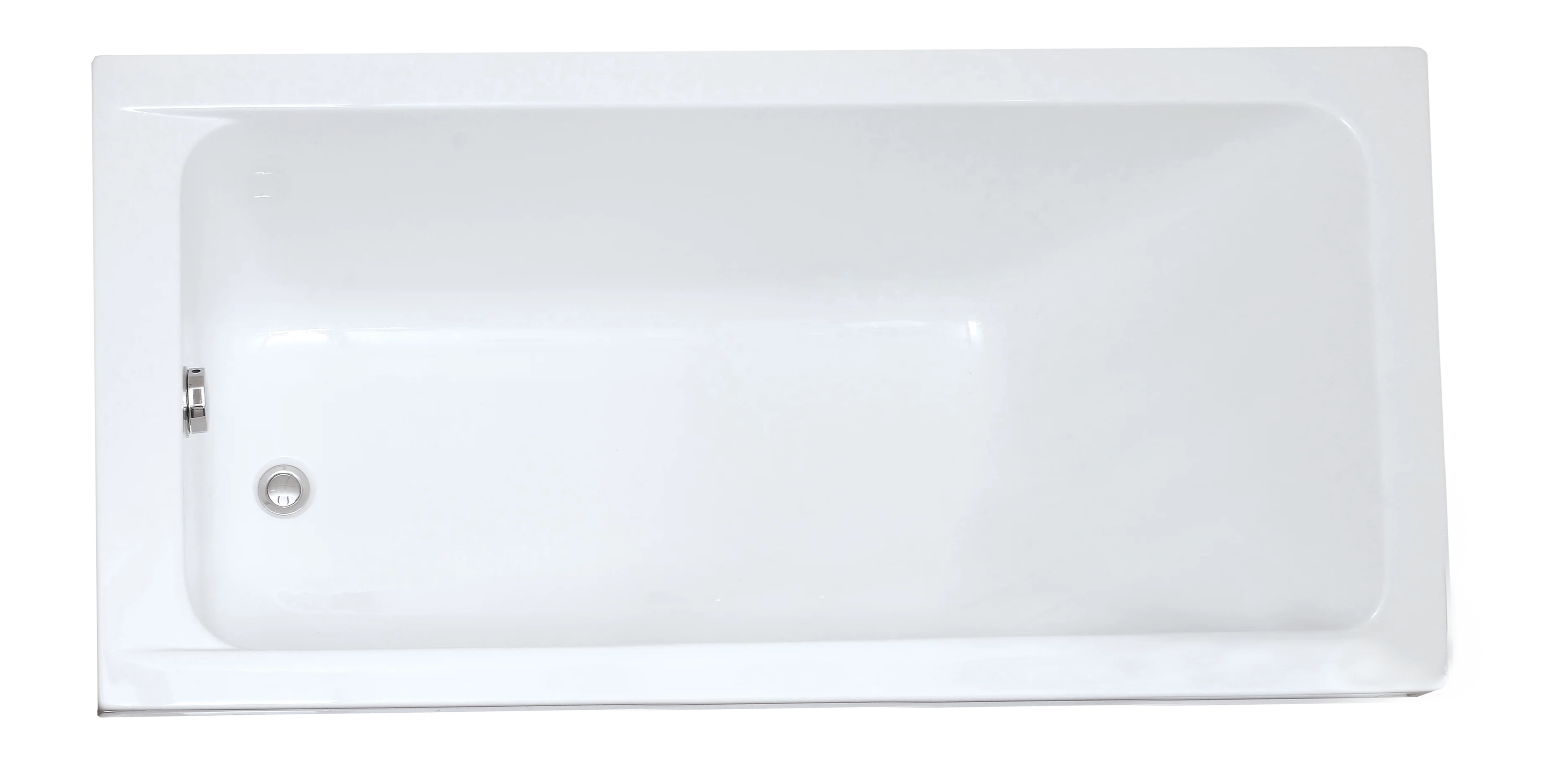 Rectangular Large Plastic Built-in Bathtub Acrylic Modern Bathtub For Adult Bathroom Design