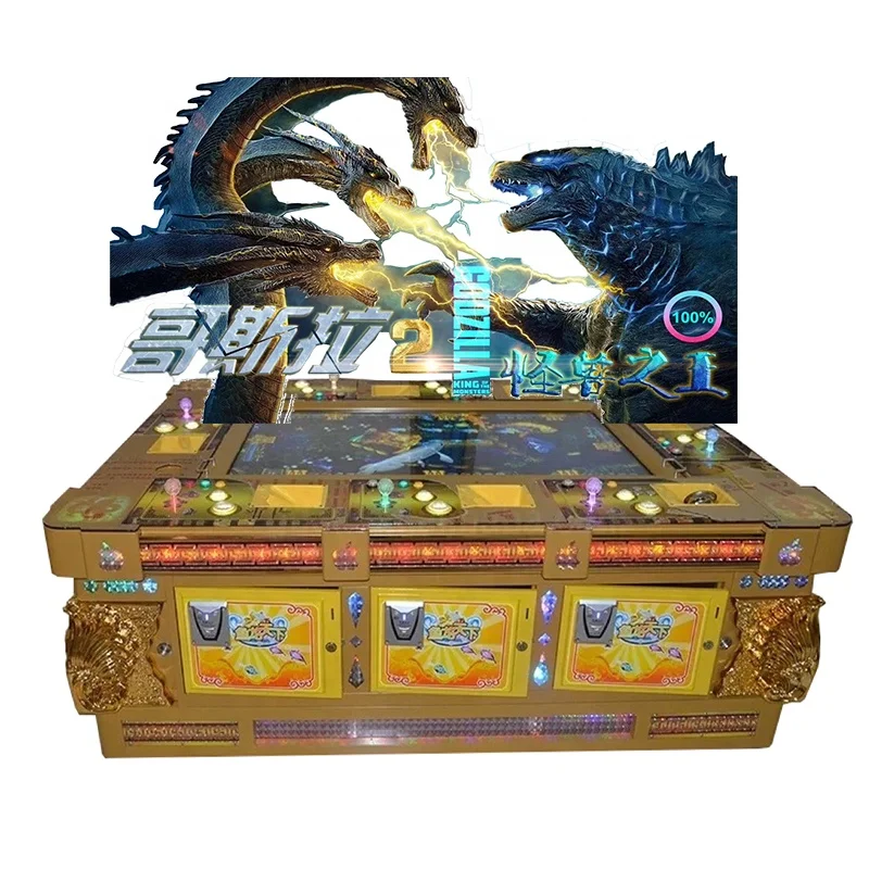 Casino High Profit Godzilla King Of Monster Game Software Igs Dragon Hunter Fish Gambling Machine