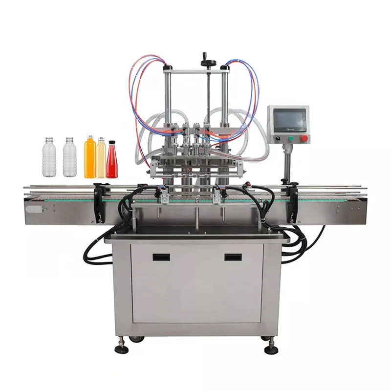 DUOQI YT6T-6G  6 filling nozzles Automatic pneumatic for liquid mineral water beverage filling
