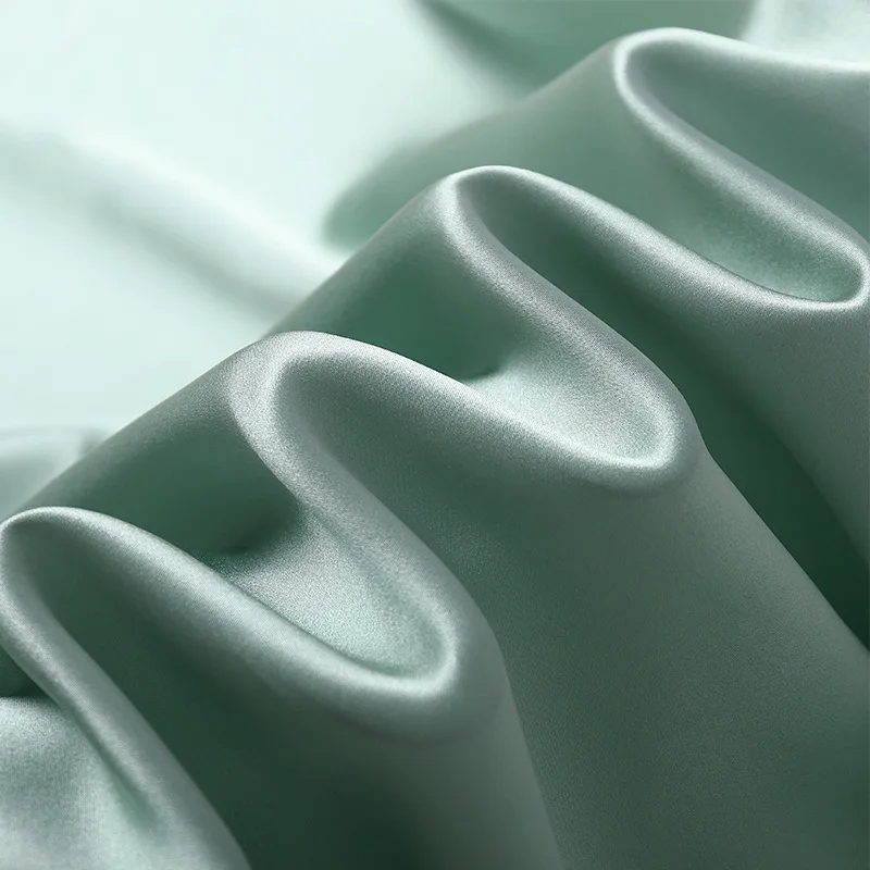 HEFT BOOOGE High Quality Home Silk Fabric 22mm 140cm Width Mulberry Satin Silk Cloth