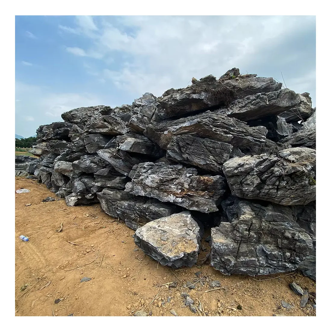 scenic quartz rock natural naturaln Scenery Stone Landscape rockery Stone for decoration landscape project