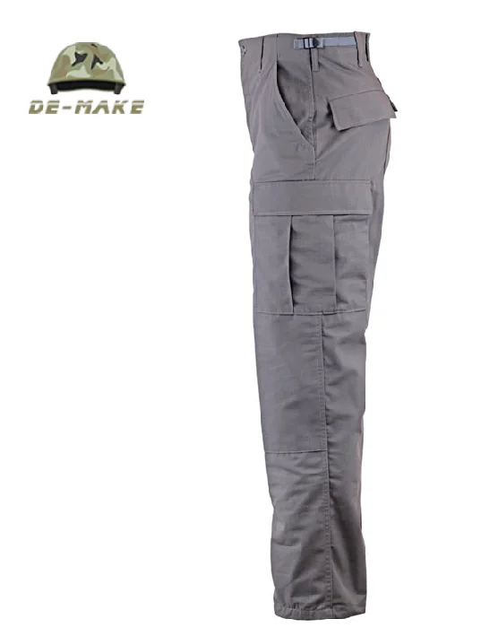 2022 NEW TACTICAL ARMY MILITARY CAMOUFLAGE GREY BDU SET UNIFORM