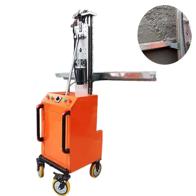 Intelligent Wall Plastering Machine Mobile Scraping Machine full-automatic Scraping Machine Construction