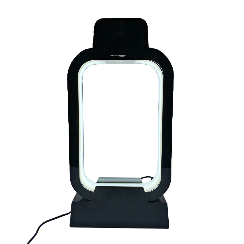 High Deluxe Countertop Acrylic Perfume Bottle Display Rack with Light Emitting Diode Lights Wine and Drink Display Racks