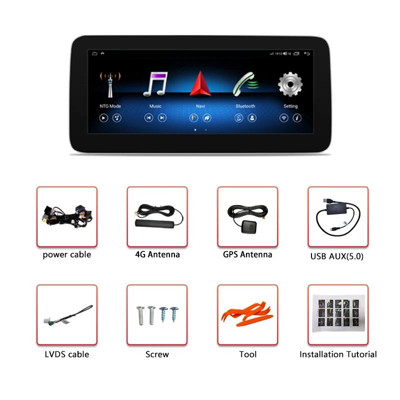 Factory Price 10.25 inch DSP Carplay 4G Android11 Car GPS Stereo Multimedia for Mercedes Benz GLA X156 Head Unit Radio AUTO