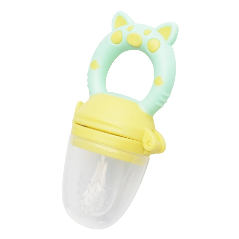 Newest High Quality Baby Food Fruit Feeder Pacifier Clip Teether Silicone Baby Feeding Tools
