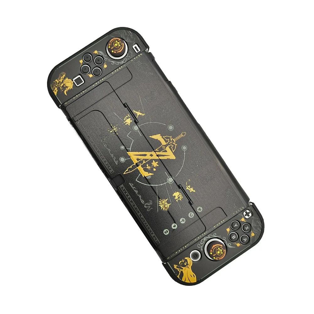 Hot Selling Switch OLED Game Console Protective Sleeve Game Console Accessories Oil Spray Color Shell Custom Hard Shell