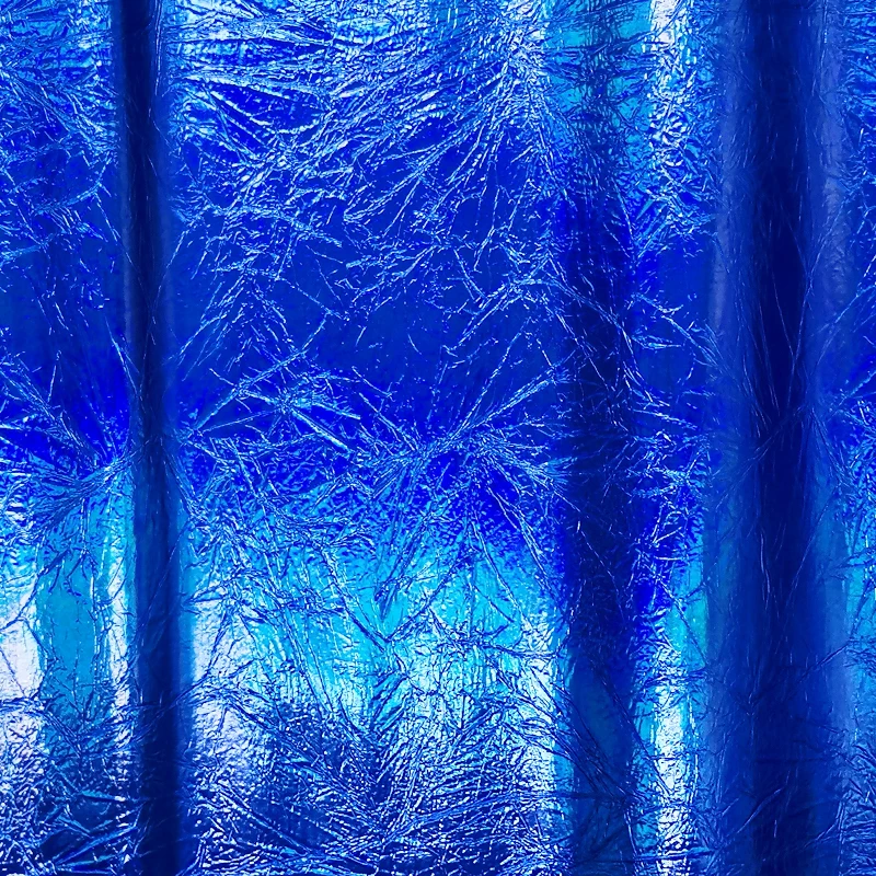 
Hot Stamp Reactive Films Synthetic Leather Shiny Hot Stamping Foil Faux Pvc Pu Leather Use For Bags 