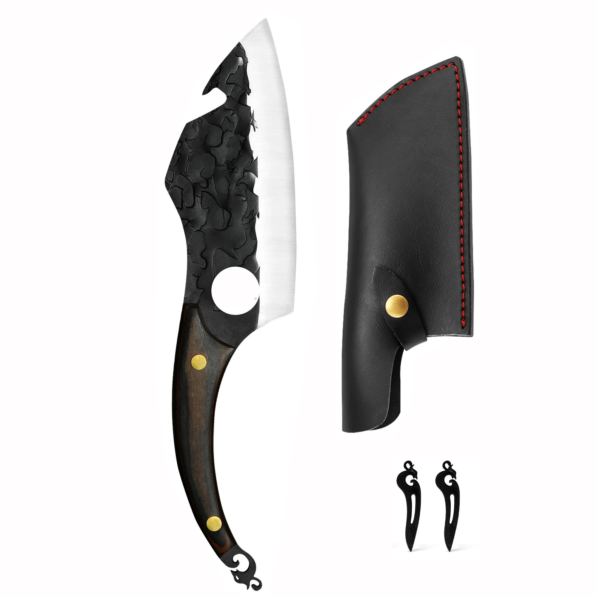 Xingye 6.5 Inch Creative Bottle Opener Finger Hole Blade Fixed Blade Outdoor Knives Yangjiang Outdoor Pocket Boning Knife