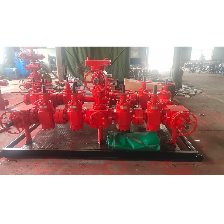 Wellhead equipment choke natural gas manifolds 3 1/16 5000psi for oilfield drilling