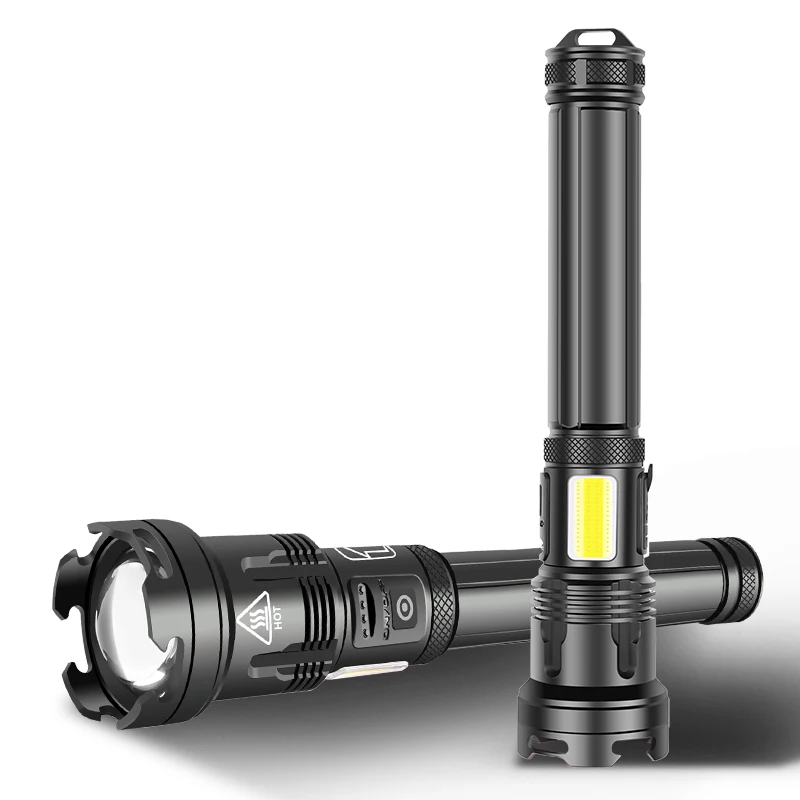  Заводской самый мощный XHP110 COB светодиодный настоящий 3000 люмен USB Перезаряжаемый алюминиевый масштабируемый внешний аккумулятор