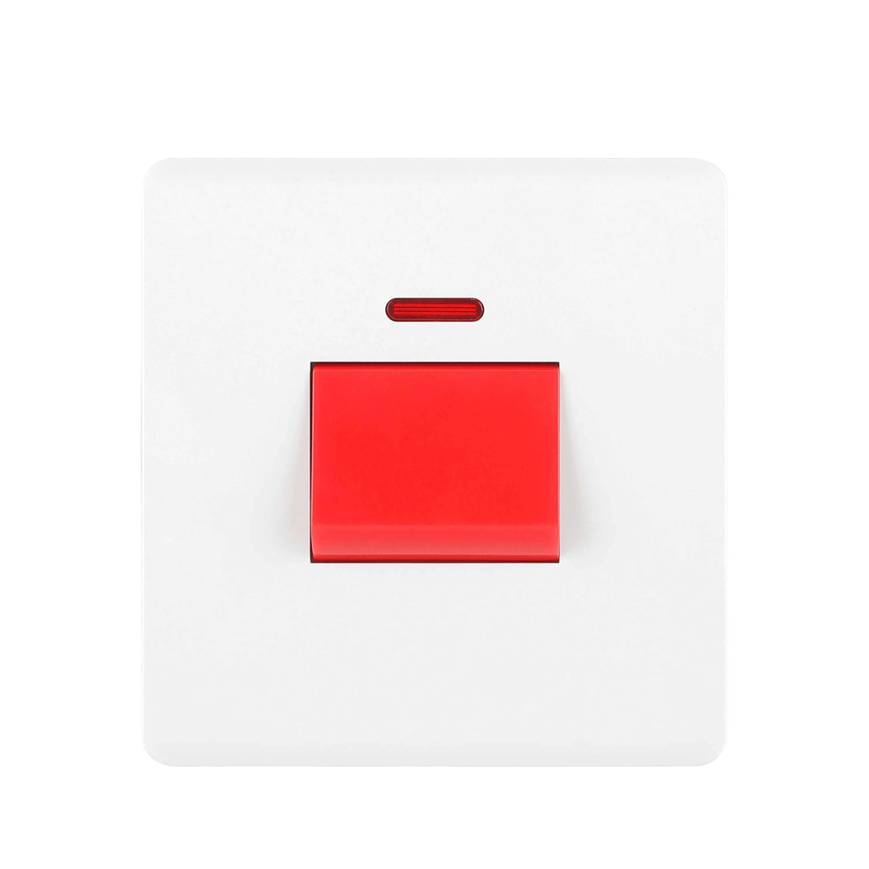 Wall Switch 45a House Hold Wall Switch Double Poles 250v With Indicator Switch Socket