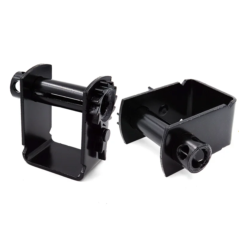 5000lbs heavy duty slide hand handtruck tractor mounted front winch removable car trailer winch