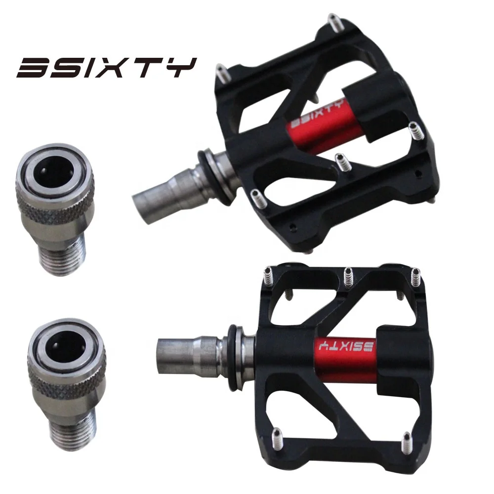 3SIXTY for Brompton Pedal Ti Axis 3 Bearing Titanium Alloy Quick Release Pedal 220g/pair Bicycle Parts Accessories