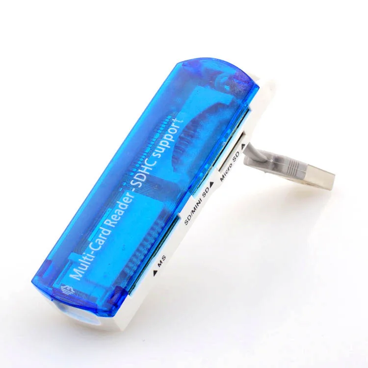 Multi Smart USB 2.0 Memory Card Reader writer TF SD MS XD M2 SDHD support